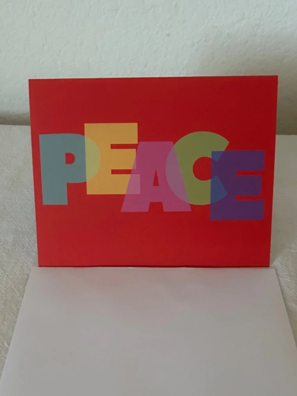 Peace Greeting Cards Set of 10 with Matching Envelopes